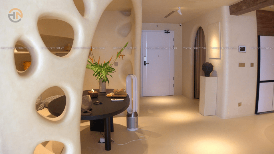Microcement Tường Nội Thất